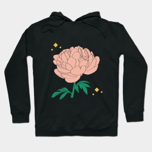 Peony Flowers Hoodie